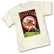 Rocketeer Classic Comic White T-Shirt